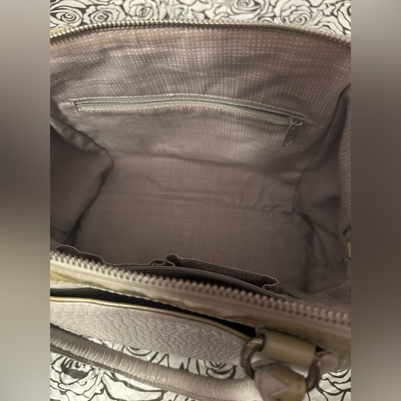 Brighton Masterpiece Anju domed Carina Snake Embossed Jeweled Bag - Picture 4 of 10